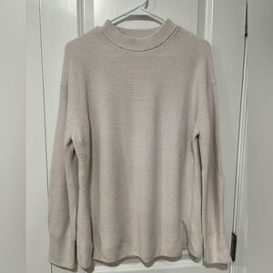 Lululemon White opal wool blend sweater